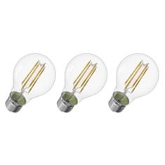 EMOS LED žiarovka Filament A60 A CLASS/ E27 / 3,8 W (60 W) / 806 lm / teplá biela