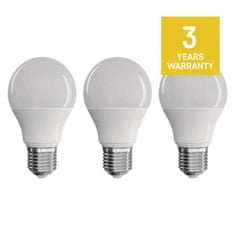 EMOS LED žiarovka True Light A60 / E27 / 7,2 W (60 W) / 806 lm / teplá biela