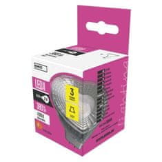 EMOS LED žiarovka Classic MR16 / GU5,3 / 4,5 W (31 W) / 380 lm / neutrálna biela