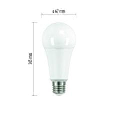 EMOS LED žiarovka Classic A67 / E27 / 19 W (150 W) / 2 452 lm / studená biela