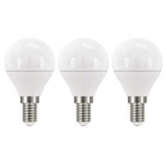 EMOS LED žiarovka Classic Mini Globe / E14 / 5 W (40 W) / 470 lm / teplá biela