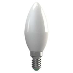 EMOS LED žiarovka Basic sviečka / E14 / 8,3 W (66 W) / 900 lm / neutrálna biela