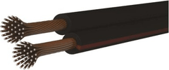 EMOS Dvojlinka ECO 2x1, 0mm, čierno / červená, 100m
