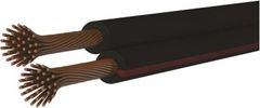 EMOS Dvojlinka netienená 2x0,35mm čierno / červená, 100m