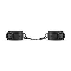 Easytoys Bedroom Fantasies Faux Leather Handcuffs (Black), putá na ruky