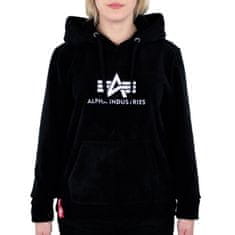 Alpha Industries  Mikina Basic Hoody Polar Fleece Wmn Čierna XS