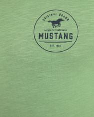 Mustang  Pánske Tričko s dlhým rukávom Zelená M
