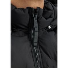 Alpha Industries  Zimná bunda Hooded Logo Puffer Čierna XL