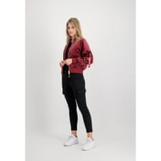 Alpha Industries  Prechodná bunda MA-1 OS LW Velvet Wmn Bordová M