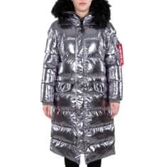 Alpha Industries  Zimná bunda N3B Puffer FD Long Wmn Šedá XL