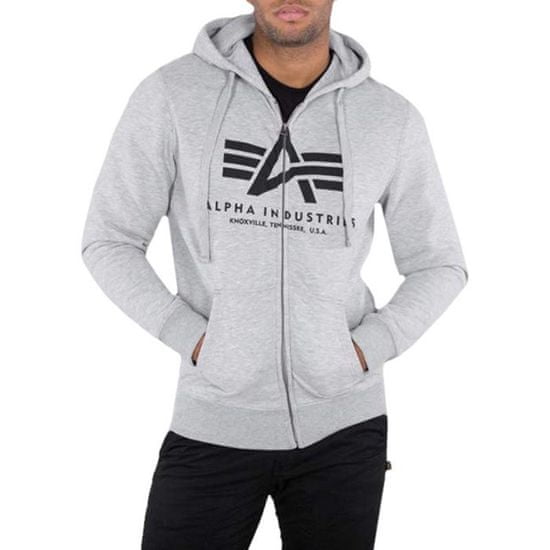 Alpha Industries Pánska Mikina Basic Zip Hoody