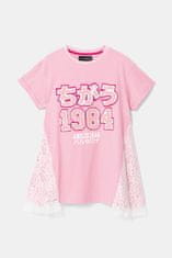 Desigual  detské šaty TEPIC DRESS Ružová 12