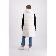 Alpha Industries  Long Puffer Vest Wmn Biela M