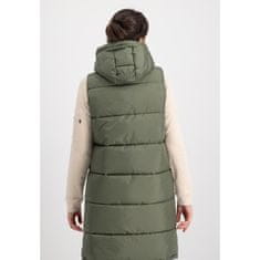 Alpha Industries  Long Puffer Vest Wmn Z Zelená XL