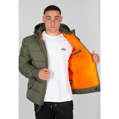 Alpha Industries  Zimná bunda Hooded Puffer Alpha Zelená XL