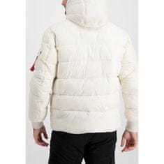 Alpha Industries  Zimná bunda Hooded Puffer Alpha FD Biela M