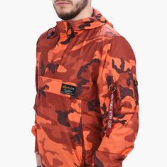 Alpha Industries  Pánska bunda-C Oranžová XL