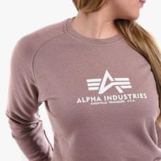 Alpha Industries  New Basic Sweater Wmn Mikina-H Hnedá XS