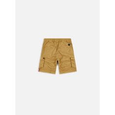 Alpha Industries  Krátke nohavice Cotton Twill Jogger Short Hnedá L