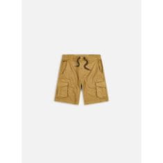 Alpha Industries  Krátke nohavice Cotton Twill Jogger Short Hnedá L