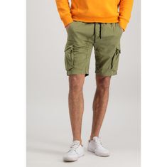 Alpha Industries  Krátke nohavice Cotton Twill Jogger Short- ZE Zelená M