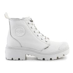 Palladium Obuv biela 38 EU Pallabase Leather White black M