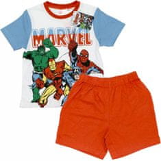 Sun City Dětské pyžamo Avengers Marvel bavlna bílé Velikost: 104 (4 roky)