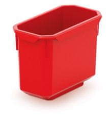 Prosperplast Sada úložných boxů 6 ks XEBLOCCK 14 x 7,5 x 28 cm černo-červená