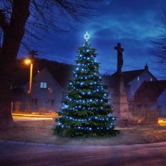 DecoLED LED svetelná sada na stromy vysoké 3-5m, modrá