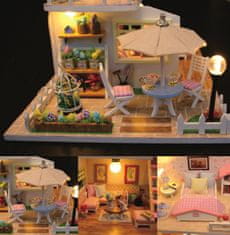 Dvěděti 2Kids Toys miniatúra domčeka Ružový dom