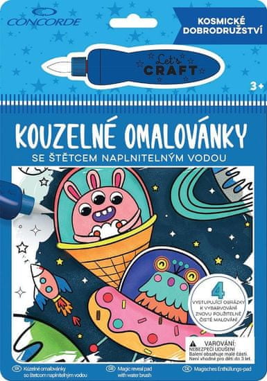 Concorde Kúzelné omaľovánky - Kozmické dobrodružstvo