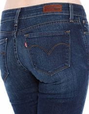 Levis  Dámske Rifle Demi Curve Skinny BLUE WMN-CH Tmavá modrá 27/34