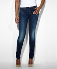 Levis  Dámske Rifle Demi Curve Skinny BLUE WMN-CH Tmavá modrá 27/34