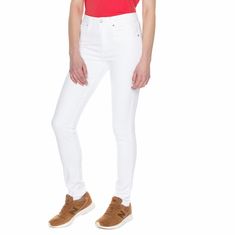 Levis  Dámske Rifle 721 High rise skinny Biela 25/32