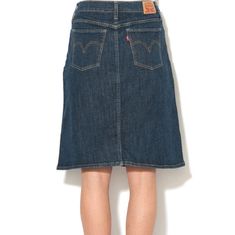 Levis  Dámska Sukňa A-Line Midi Skirt Modrá 29