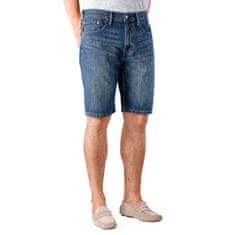 Levis  Pánske Krátke nohavice 502 Taper Hemmed Short Modrá 38