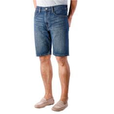 Levis  Pánske Krátke nohavice 502 Taper Hemmed Short Modrá 38