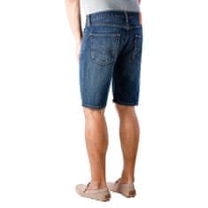 Levis  Pánske Krátke nohavice 502 Taper Hemmed Short Modrá 38