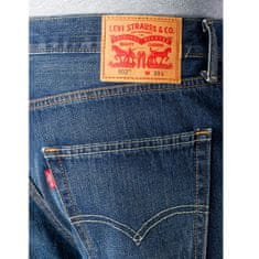 Levis  Pánske Krátke nohavice 502 Taper Hemmed Short Modrá 38