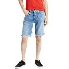 Levis  Pánske Krátke nohavice 511 Slim- Fit Shorts Modrá 38