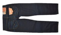 Levis  Pánske Rifle 501 STRAIGH FIT Tmavá modrá 40/32