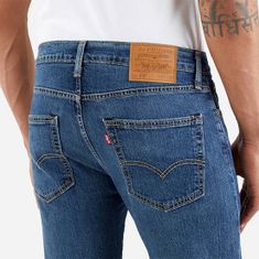 Levis  Pánske Rifle 512 Slim Taper Whoop Modrá 33/32