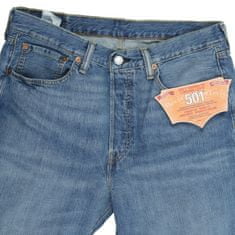 Levis  Pánske Krátke nohavice 501 Hemmed Short Modrá 38