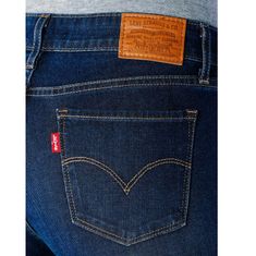 Levis  Dámske Rifle 711 Skinny Modrá 25/30