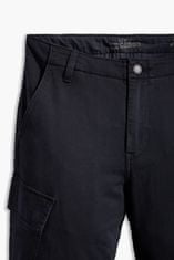 Levis  Pánske Dlhé nohavice XX TAPER CARGO II JET BLACK NS Čierna 33/32