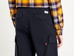 Levis  Pánske Dlhé nohavice XX TAPER CARGO II JET BLACK NS Čierna 33/32