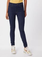 Levis  Dámske Rifle 720 High Rise Super skinny Tmavá modrá 26/30