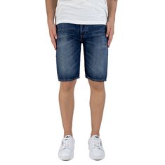 Levis  Pánske Krátke nohavice 501 Hemmed Short Modrá 33