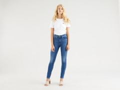 Levis  Dámske Rifle 721 HIGH RISE SKINNY GOOD AFTE Modrá 27/28