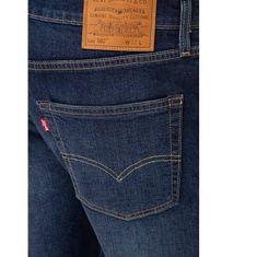 Levis  Pánske Krátke nohavice 502 Taper Hemmed Short Modrá 40